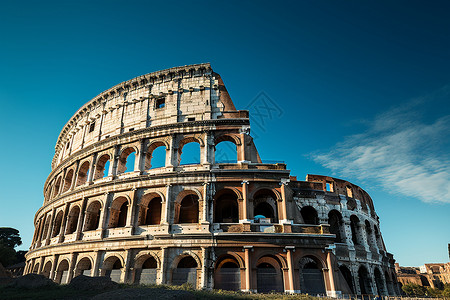 古罗马竞技场背景图片