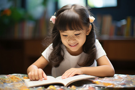 儿童阅读培养图片