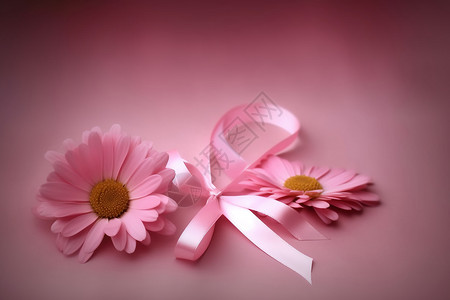 粉色的温馨花朵图片