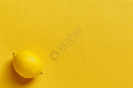 新鲜采摘的柠檬水果背景图片