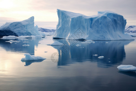 冰海巨浪图片