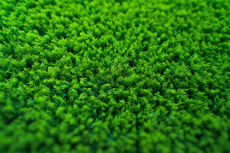 碧绿的人造草坪背景图片