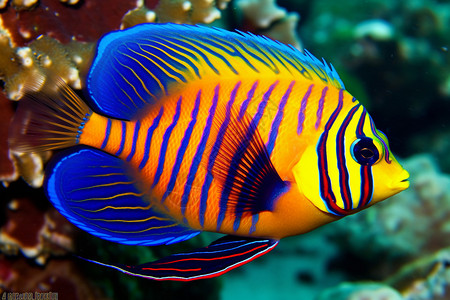 海底热带鱼图片