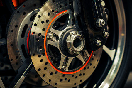 摩托车轮毂背景图片