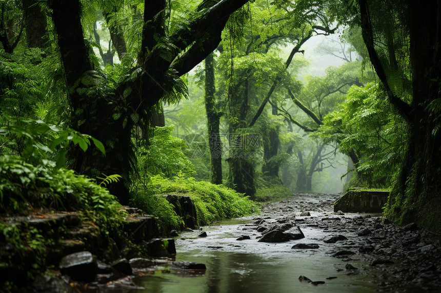 神秘雨林图片
