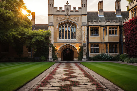 剑桥大学建筑高清图片