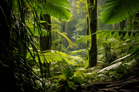 奇异的热带雨林图片
