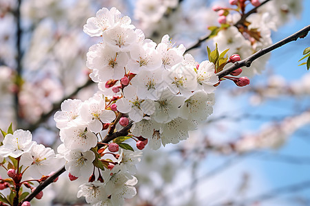 春日的美丽樱花图片