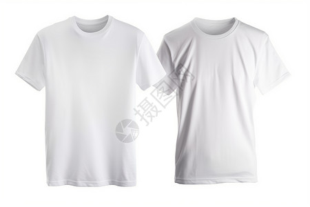棉线白色短袖T恤背景