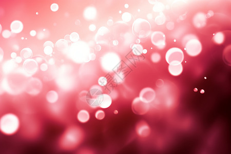 明亮的灯光浪漫的粉色气泡设计图片