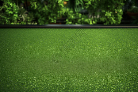 网球场的绿草地背景图片