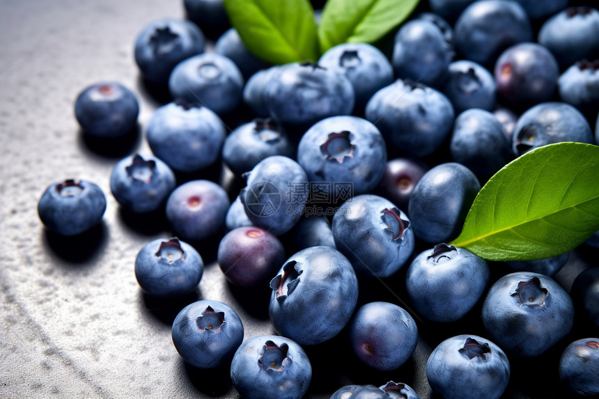 营养丰富的蓝莓水果图片