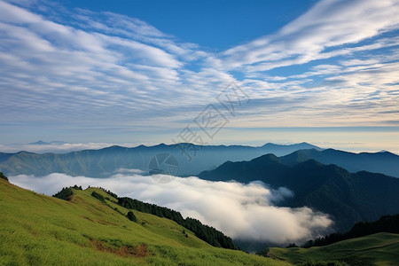 日出云海的美丽景观图片