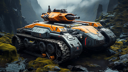 游戏里的坦克背景图片