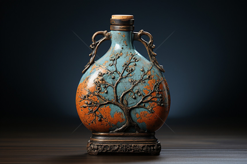 中国古代陶瓷酒坛图片