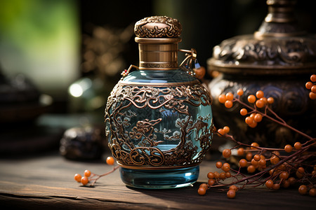 古代文化的美酒背景图片