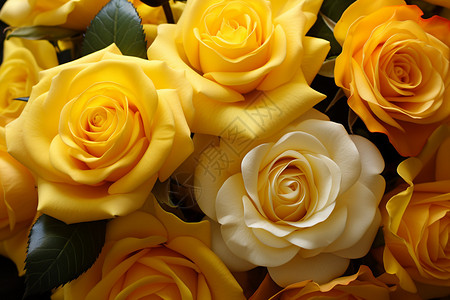 嫩黄的花瓣背景图片