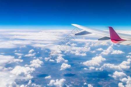 空中平流层背景