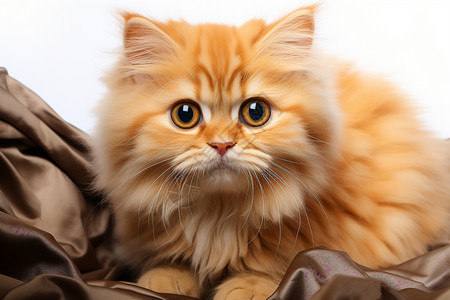 毛绒绒的猫咪高清图片