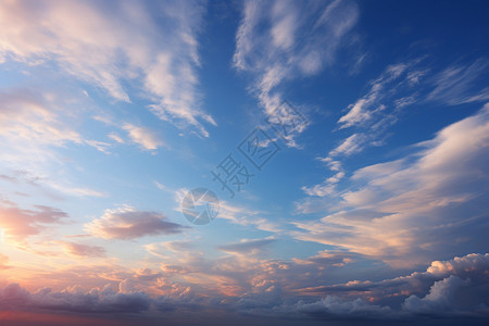 天空中的浮云图片