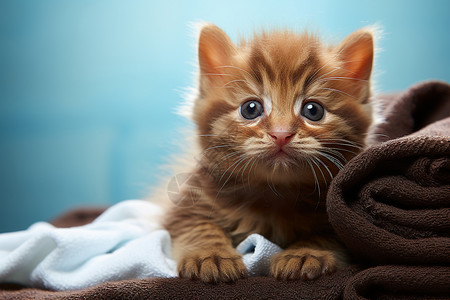 可爱的橘猫幼崽图片