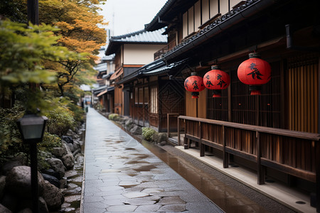 民艺亚洲街道之旅背景