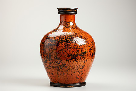 古代明的酒壶陶瓷高清图片素材