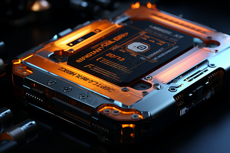 ssd高科技SSD硬盘设计图片