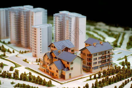 房屋模型建筑图片