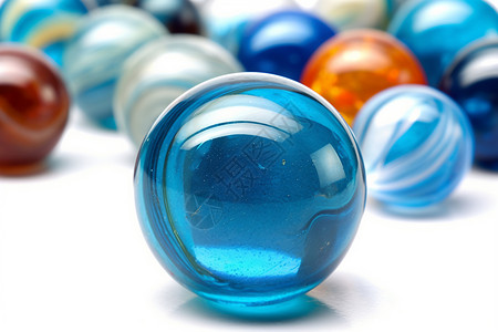 玩乐彩色玻璃球设计图片