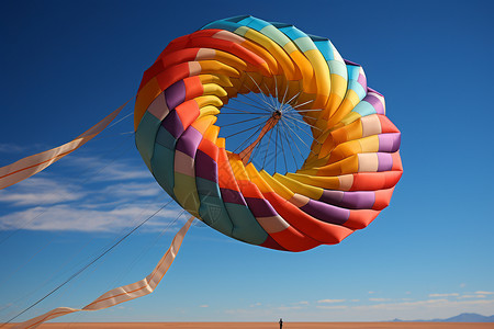 色彩斑斓的风筝高清图片