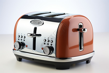 设计感复古烤面包机背景图片