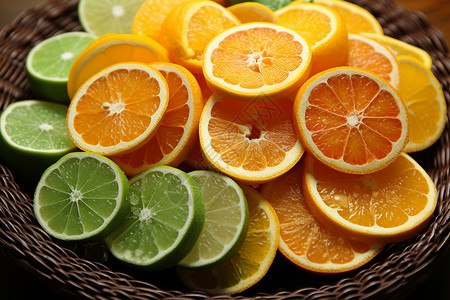 营养诱人的橙子图片