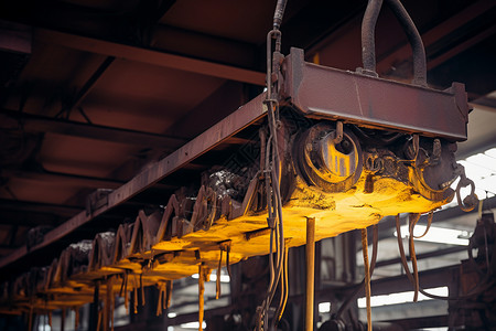 金属加工厂的制造机床图片