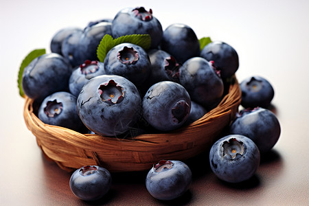 护眼功效的蓝莓水果图片