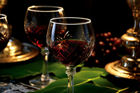 典雅醇香的红酒图片