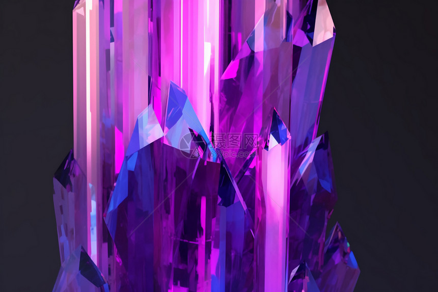 珍贵的紫水晶图片