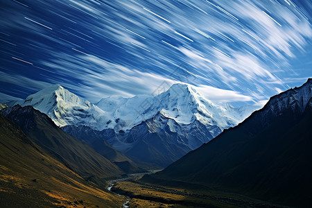 高原山脉的美景图片