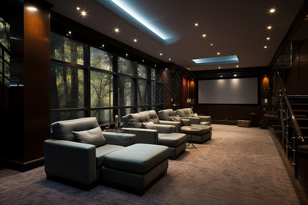 室内娱乐室家庭豪华装修的休息室设计图片