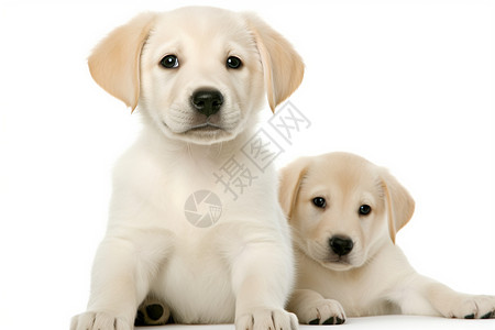 两只小狗背景图片