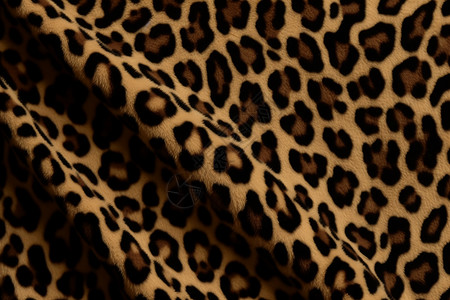 豹纹细节布料图片