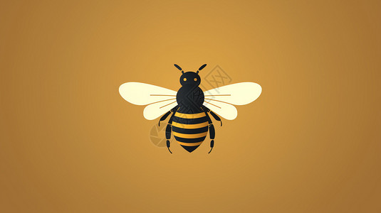 蜜蜂商标背景背景图片