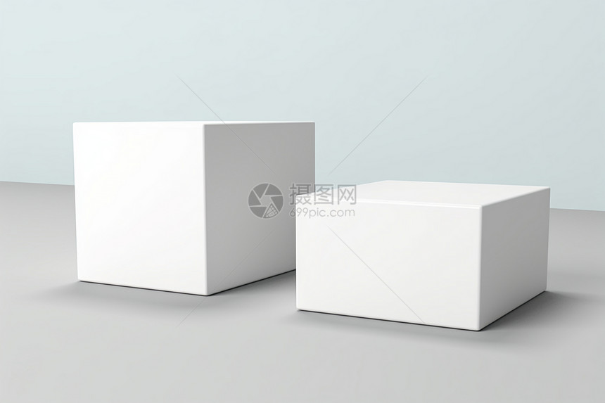3D立体产品包装盒图片