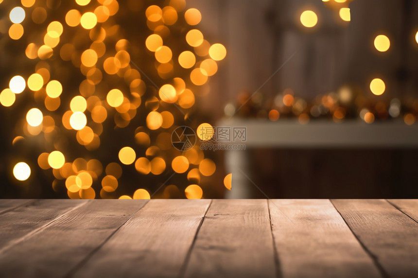 圣诞节氛围的桌面背景图片