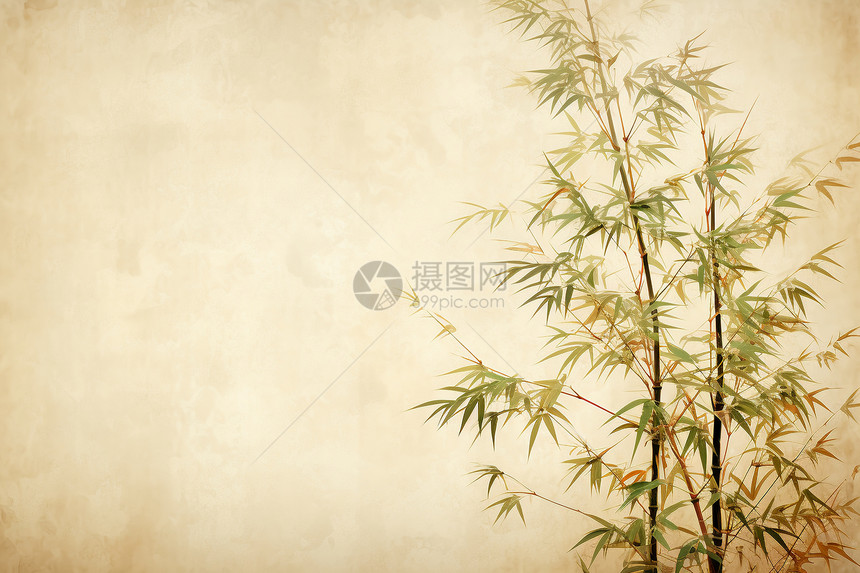 创意竹子艺术背景图片
