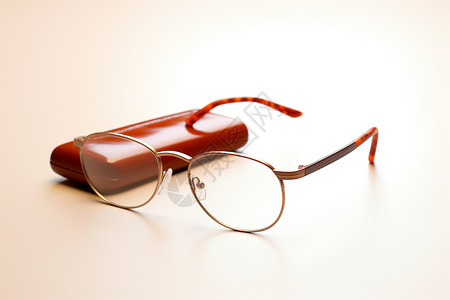 合适度数的近视眼镜高清图片