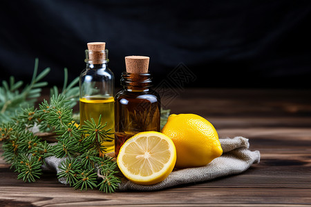 美容疗法的柠檬精油图片