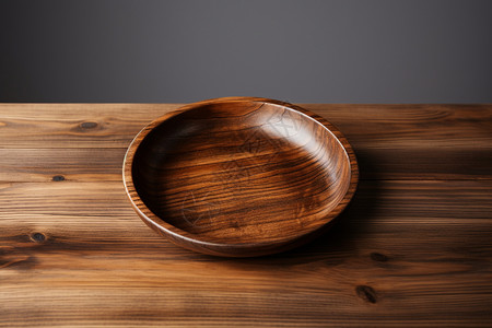手工制作的木质餐盘图片