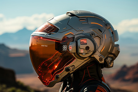 漫游火星的头盔图片