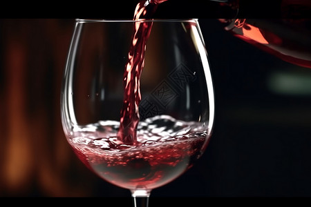 清香香醇的葡萄酒背景图片
